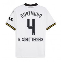 Billiga Borussia Dortmund Nico Schlotterbeck #4 Tredje fotbollskläder 2024-25 Kortärmad